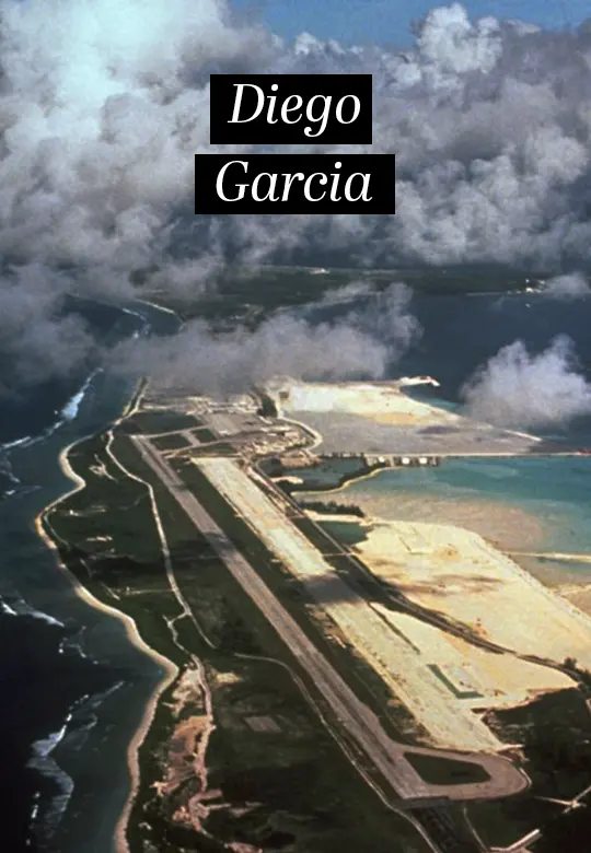 Bagaimana Amerika Syarikat Membangunkan Pulau Diego Garcia